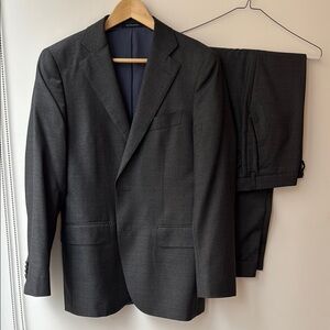 Suit Supply Lazio Dark Grey Suit